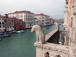 View of the Grand Canal from the Ca' D'Oro