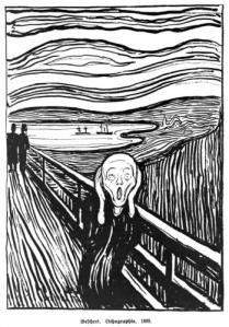 The Scream by Edvard Munch